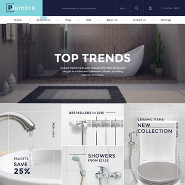 Rooter Plumbing Shopify Themes 61388