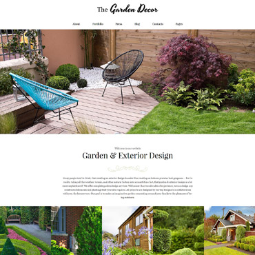Garden Decot WordPress Themes 62020