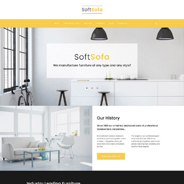 Sofa Furniture WordPress Themes 62030