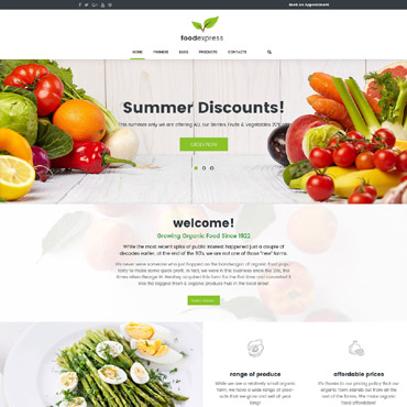 Farm Organic WordPress Themes 62033