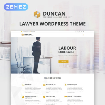 Law Agency WordPress Themes 62038