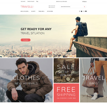 Travel Guide Magento Themes 62079