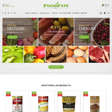 Foodfate Prestashop Themes 62178