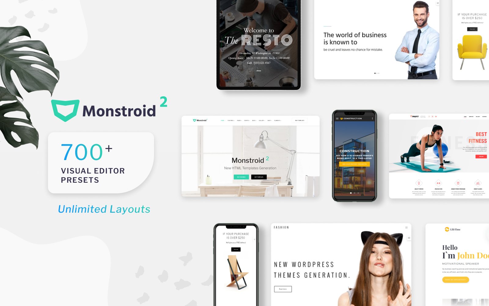 Monstroid2 - Multipurpose Premium HTML5 Website Template