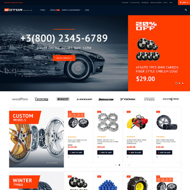And Tires Magento Themes 62281