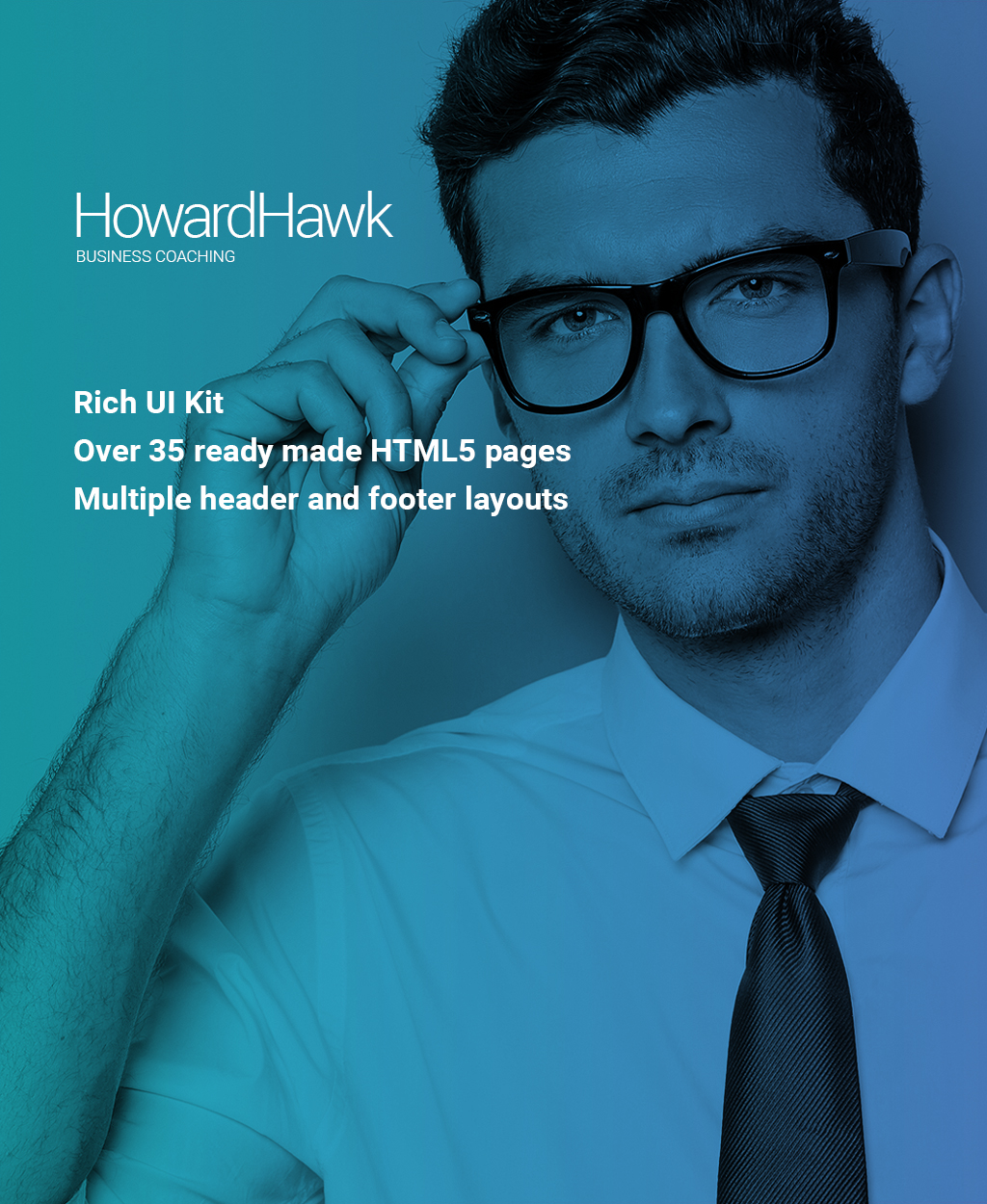 HowardHawk - Business Coaching Multipage Website Template