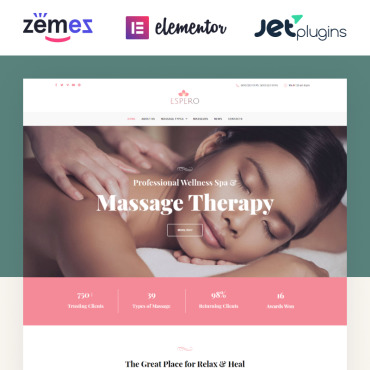 Massage Hot WordPress Themes 62485