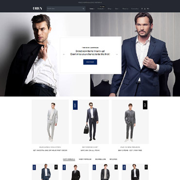 Corporate Style Shopify Themes 62486