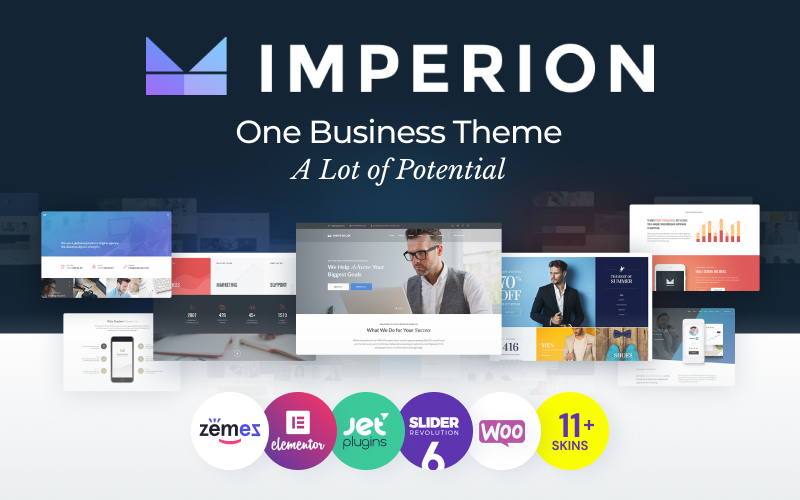 Imperion - Multipurpose Corporate WordPress Theme