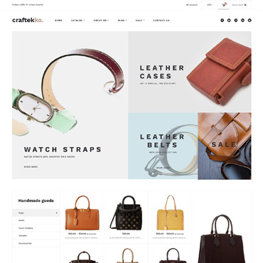 Handbags Boutique Shopify Themes 63378