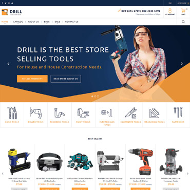 Industrial Standard Shopify Themes 63668