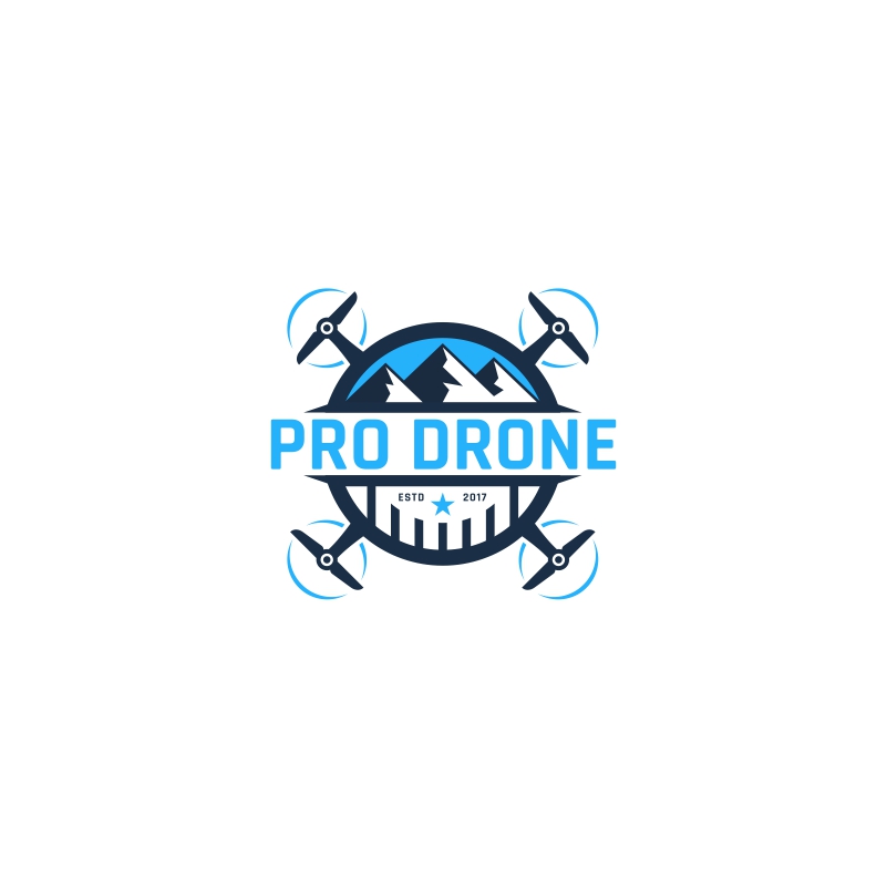 Pro Drone Logo Template