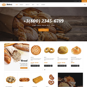 Chocolate Biscuit Shopify Themes 64056
