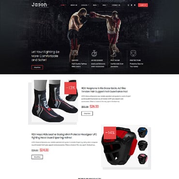 Store Athletic Shopify Themes 64086
