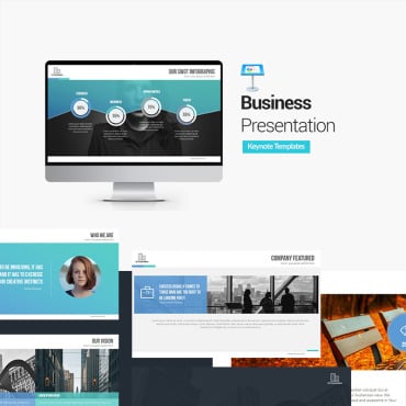 Business Clean Keynote Templates 64543