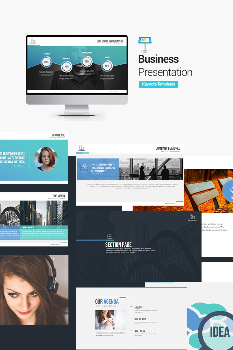 Business Presentation s - Keynote template