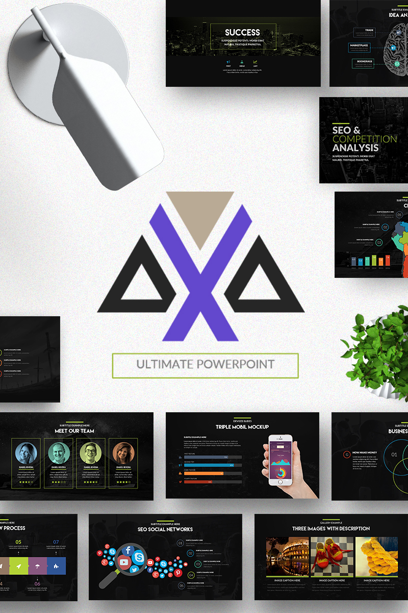 Mobile Store PowerPoint template