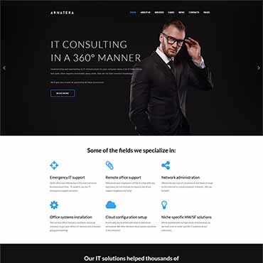 Consulting Agency WordPress Themes 64614