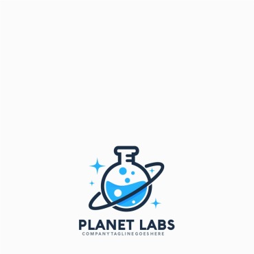 Science Research Logo Templates 64720
