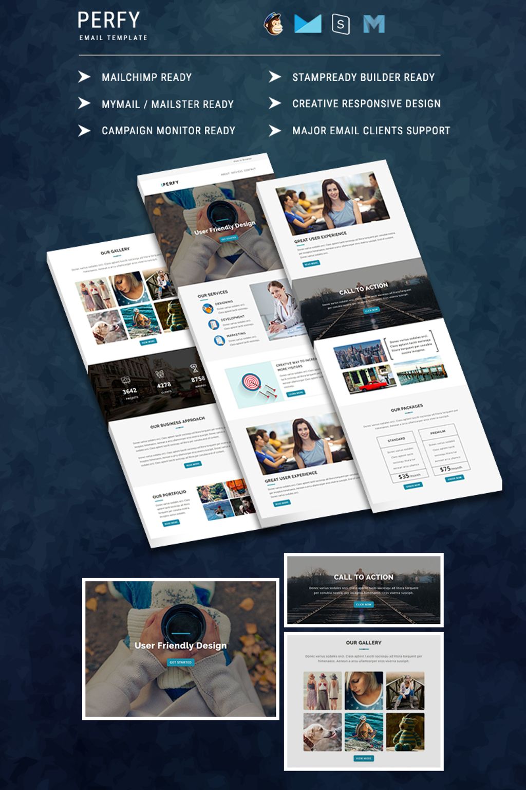 Perfy Responsive Newsletter Template
