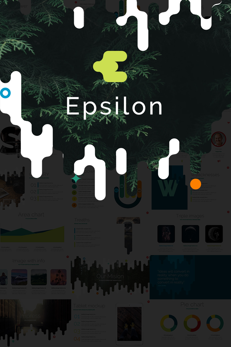 Epsilon Powerpoint Presentation PowerPoint template