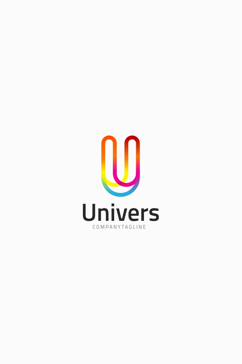 Letter U - Univers Logo Template