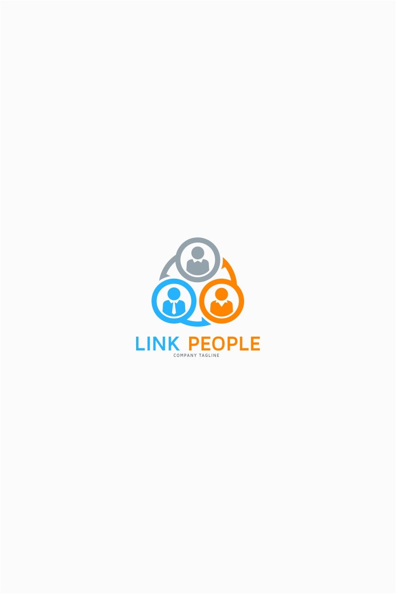 People Network Logo Template