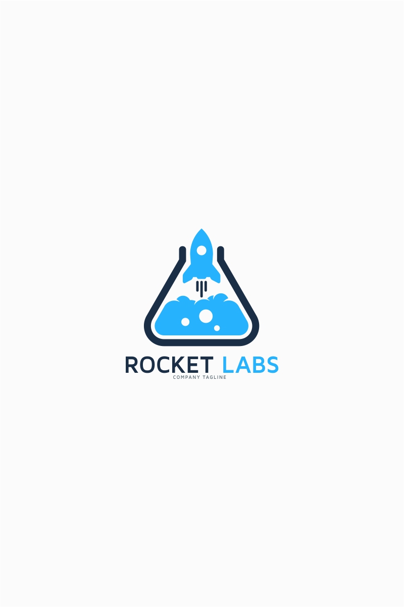 Rocket Lab Logo template