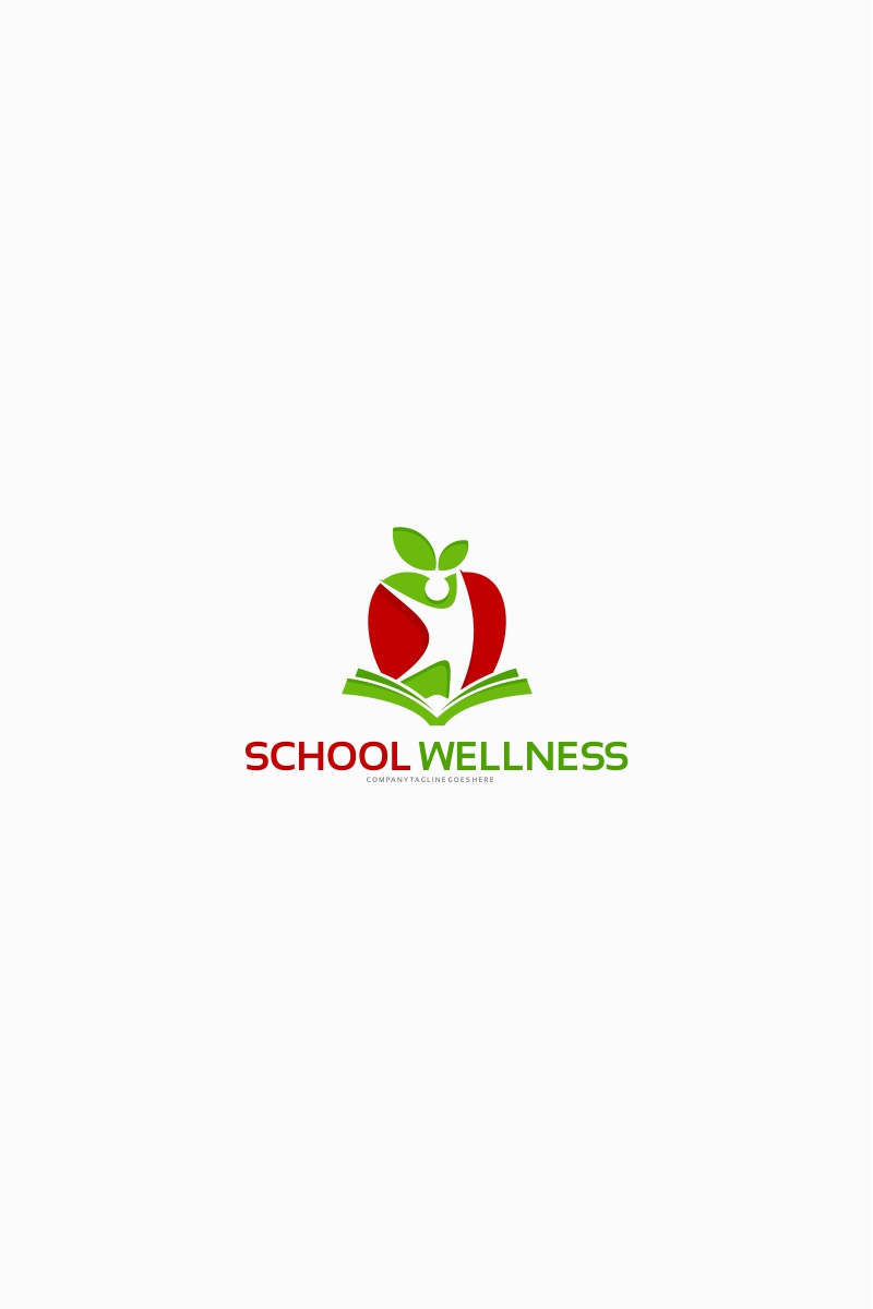 School Wellness Logo Template