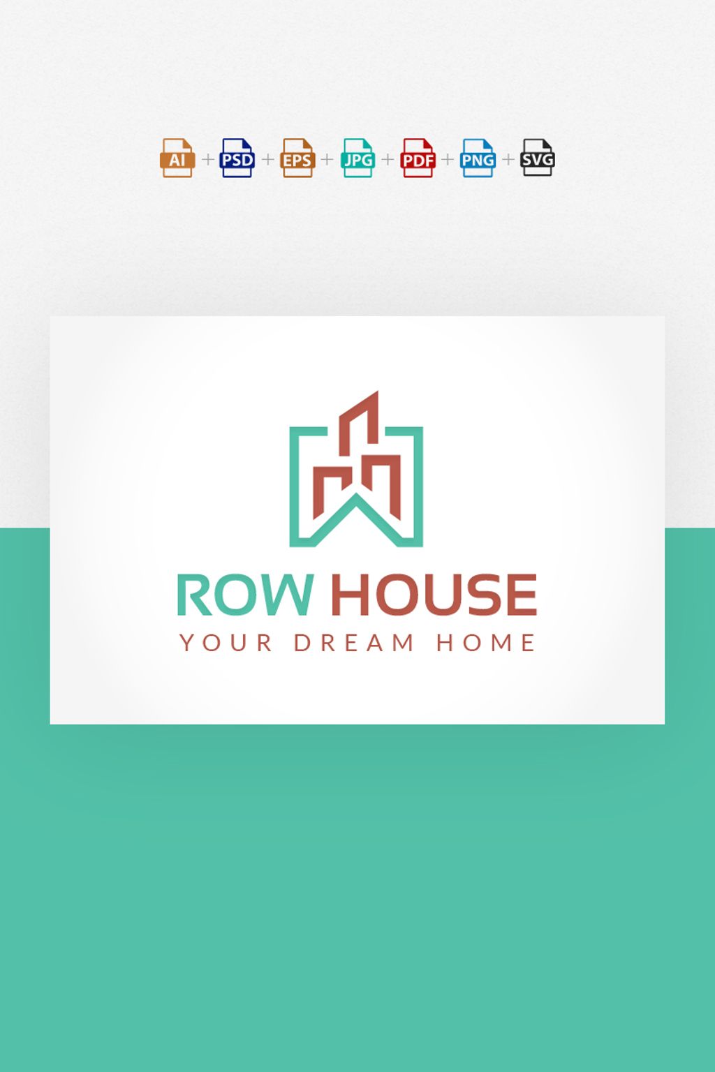 Row House - Logo Template