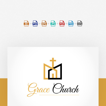 Bible Charity Logo Templates 64857