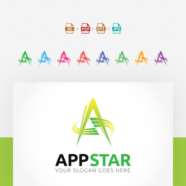 Star App Logo Templates 64858