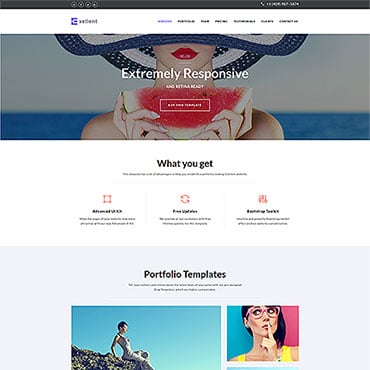 Company Template Landing Page Templates 64886