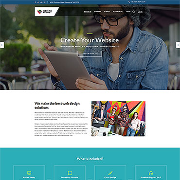 Personal Accounting Landing Page Templates 64888