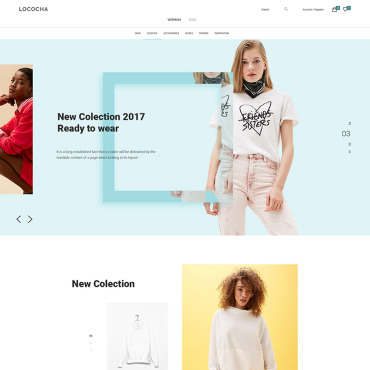 Clean Ecommerce PSD Templates 64953