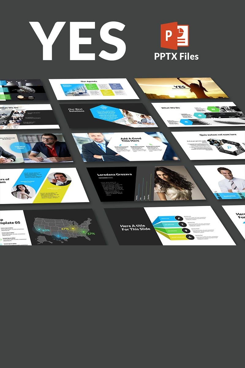 Yes - PowerPoint template