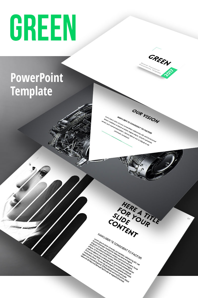 Green2017 PowerPoint template