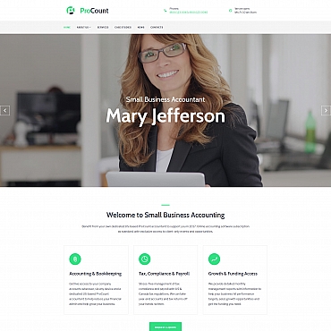 Consulting Management Moto CMS 3 Templates 65091