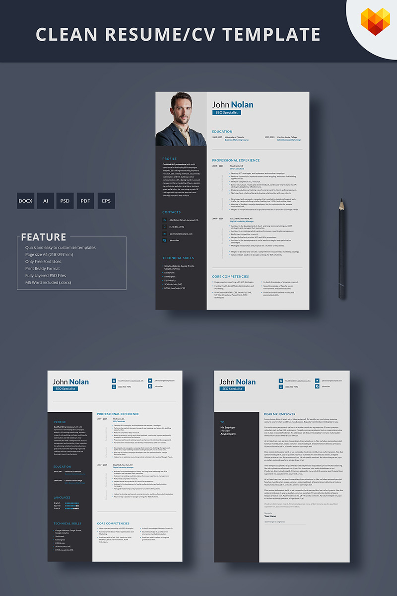 John Nolan - SEO Specialist Resume Template