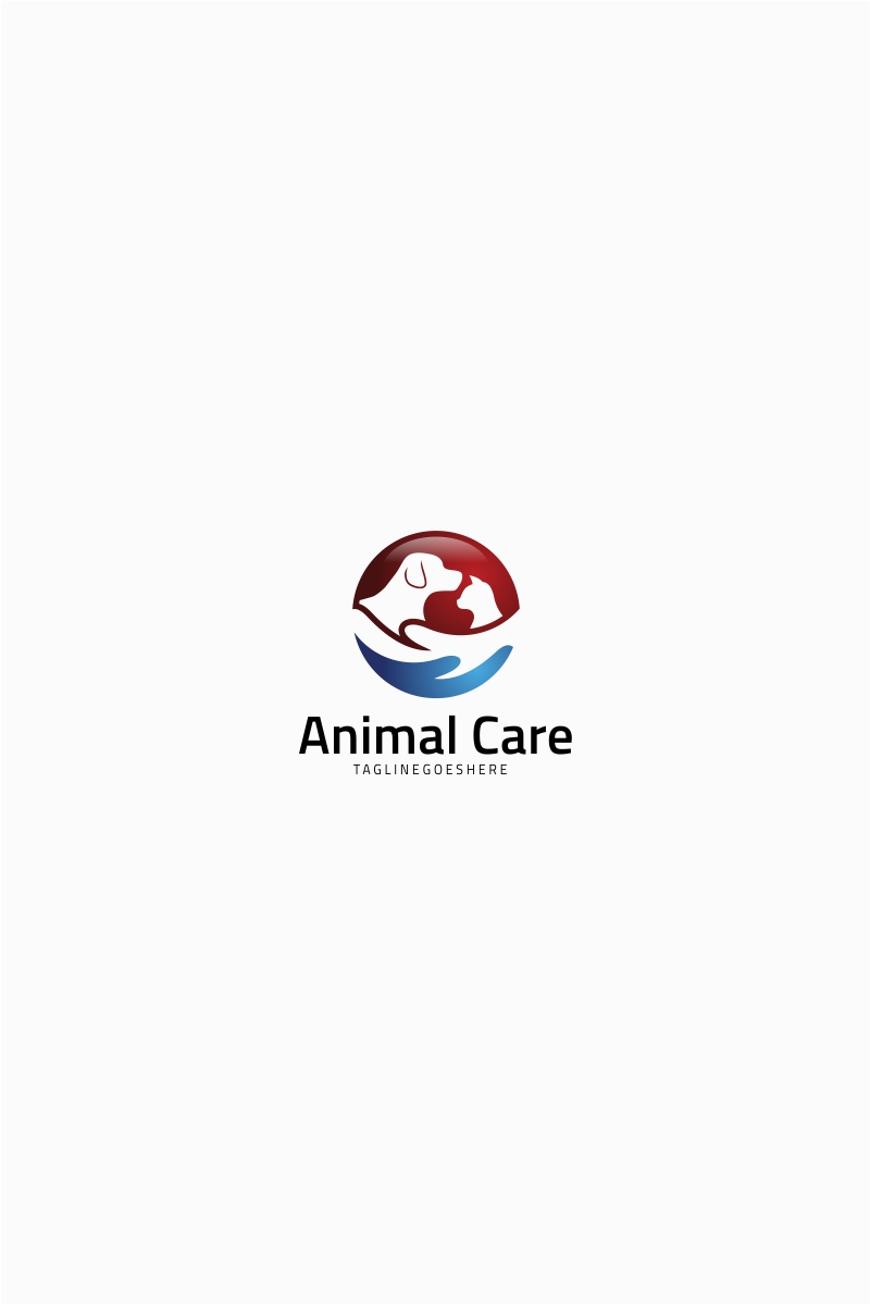 Animal Pet Care Logo Template