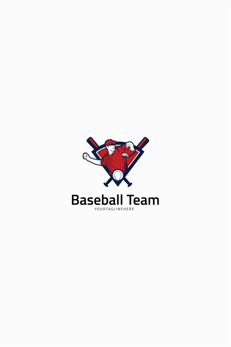 Baseball Club Logo Template