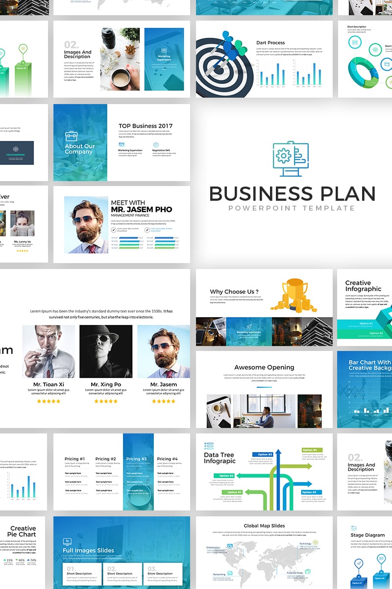 Business Plan - PowerPoint template