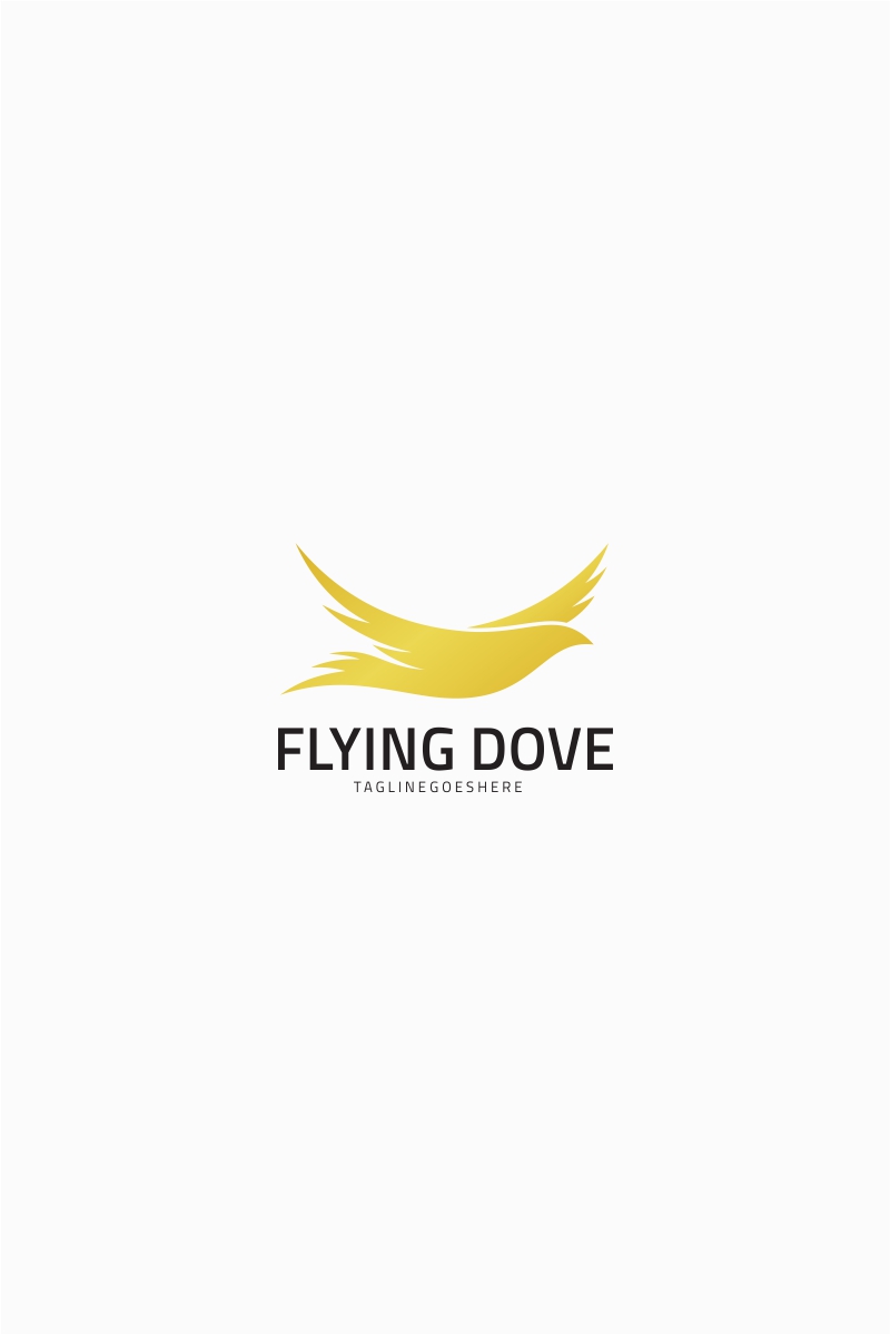 Flying Dove Logo Template