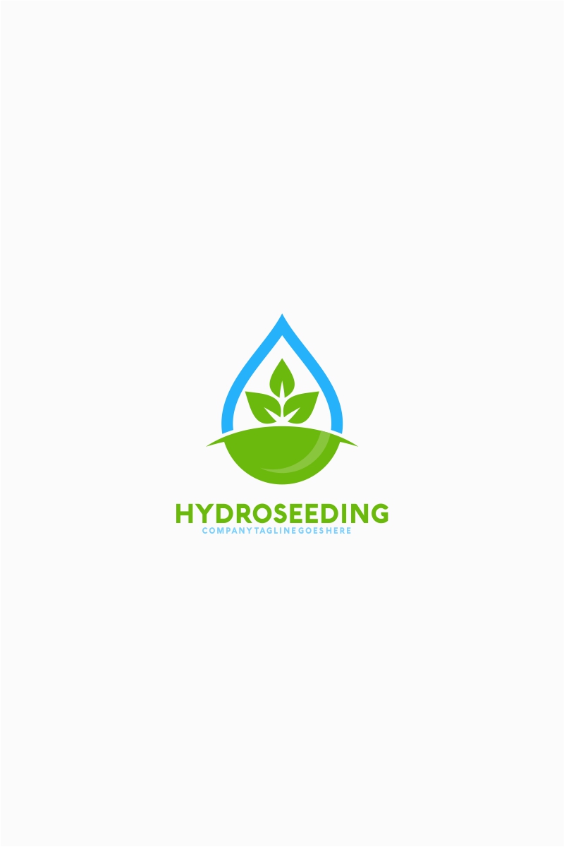 Hydroseeding Logo Template