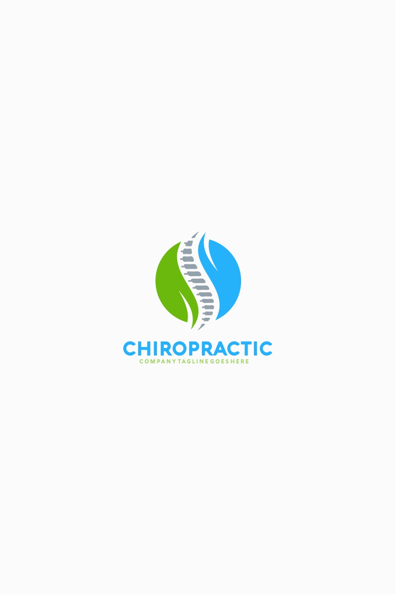 Chiropractic Recovery Logo Template