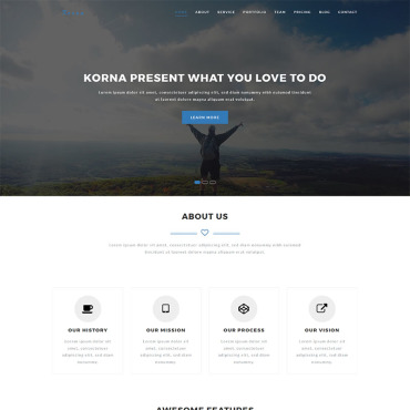 Html5 Bootstrap Landing Page Templates 65549