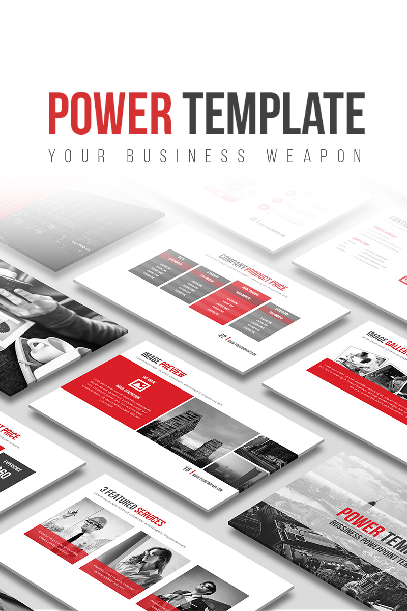 Power - PowerPoint template
