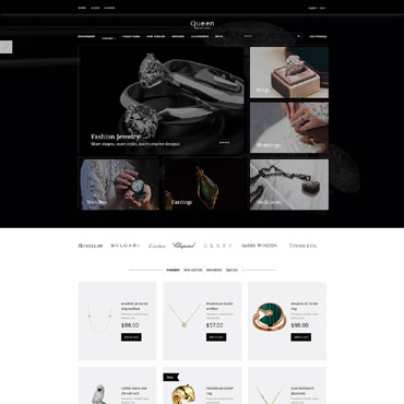 Jewelry Store OpenCart Templates 65649