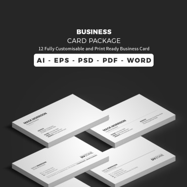 Business Card Corporate Identity 65651