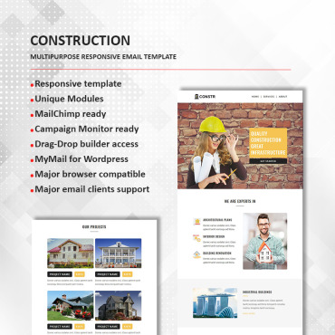 Building Carpenter Newsletter Templates 65712